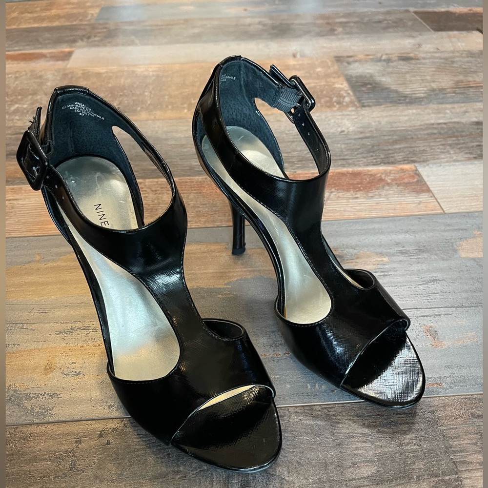 Nine West Black Heel 8M